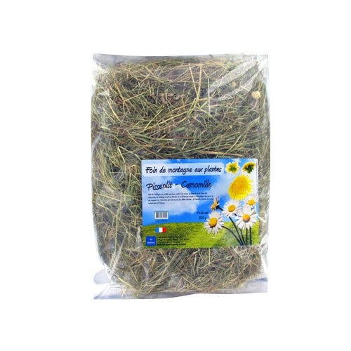 Foin de montagne aux plantes