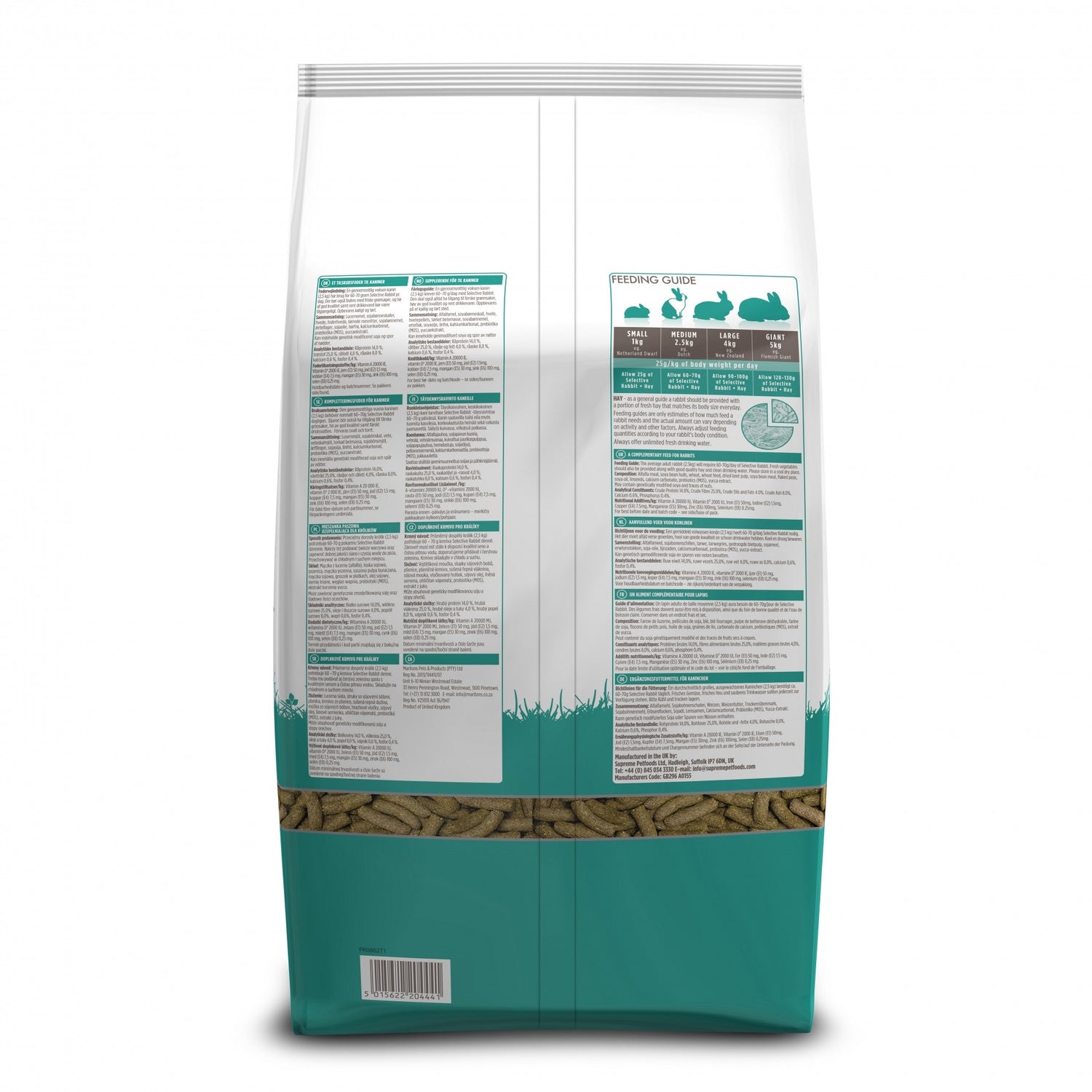 Science Selective Adulte Lapin