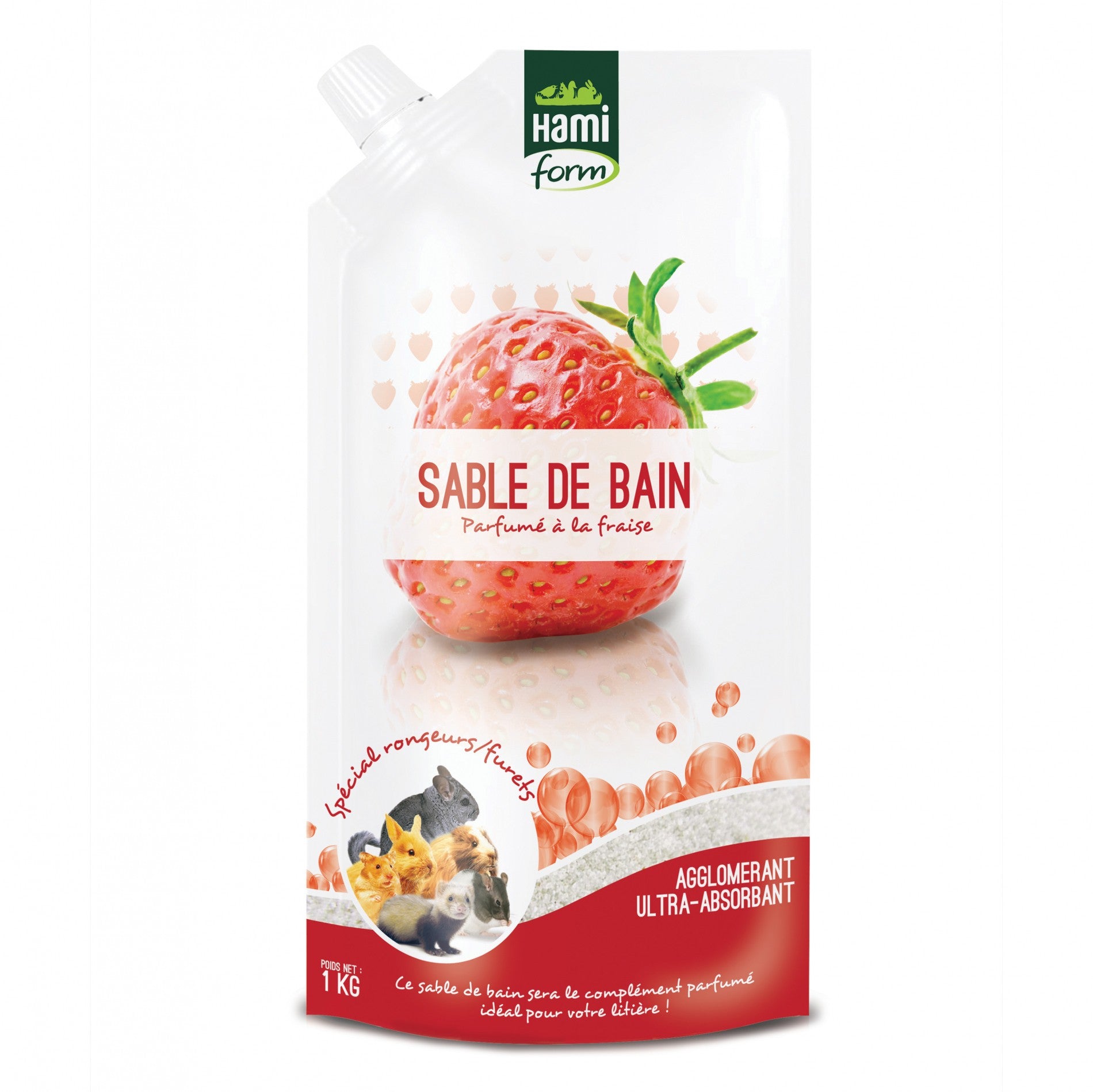 Sable de bain parfumé