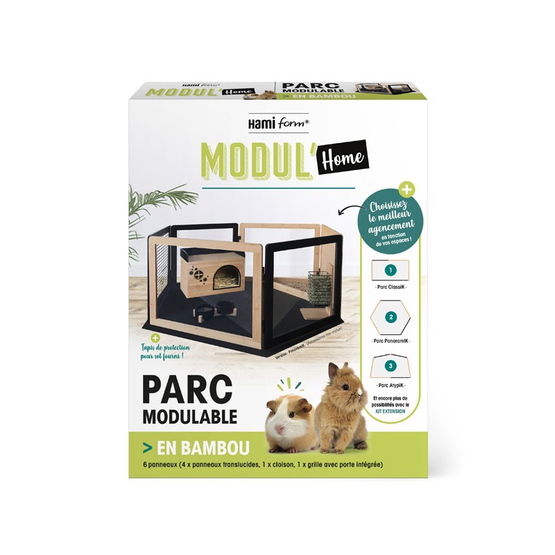 Modul’Home - Parc avec tapis de protection