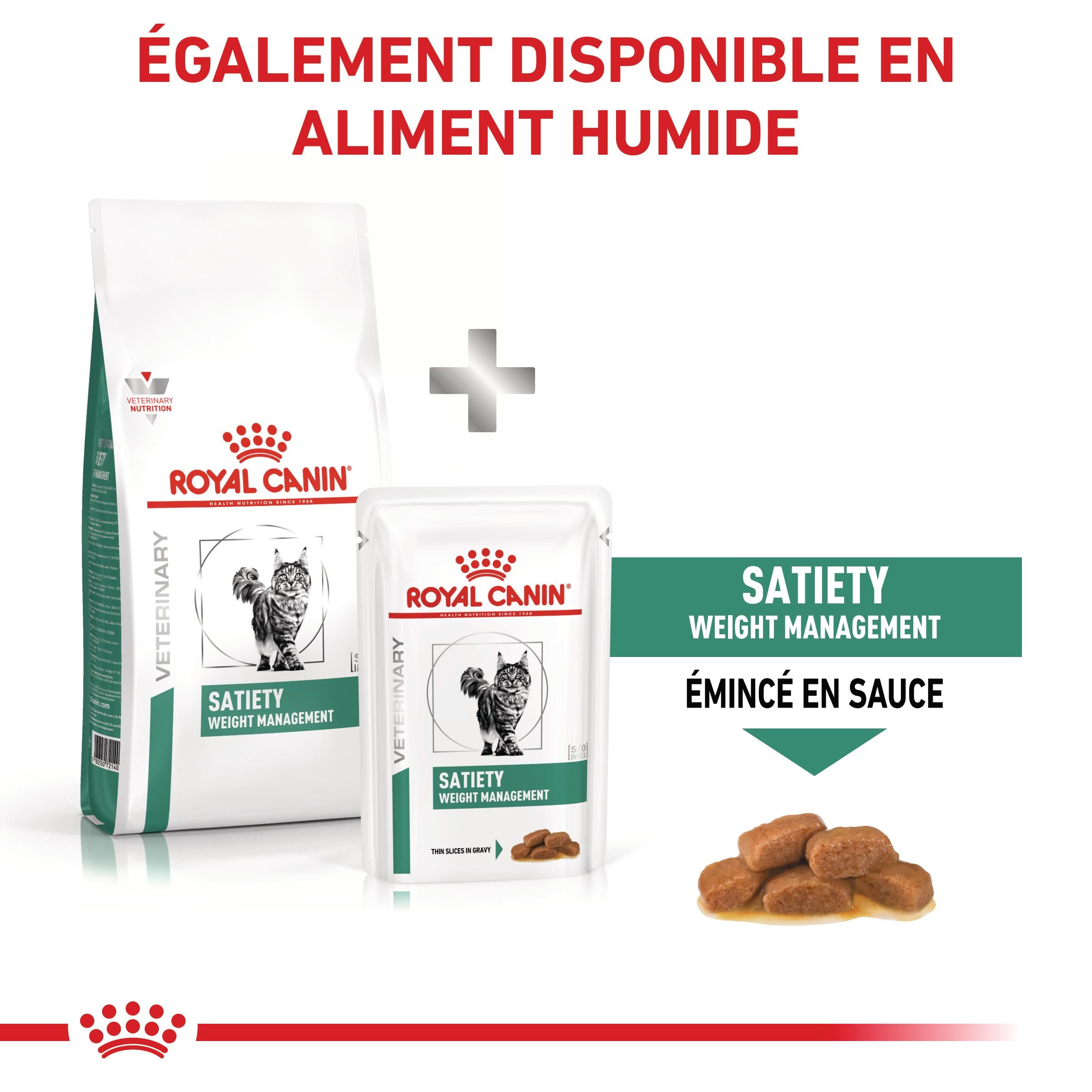 Royal Canin Veterinary Satiety Weight Management - Aliment pour chat
