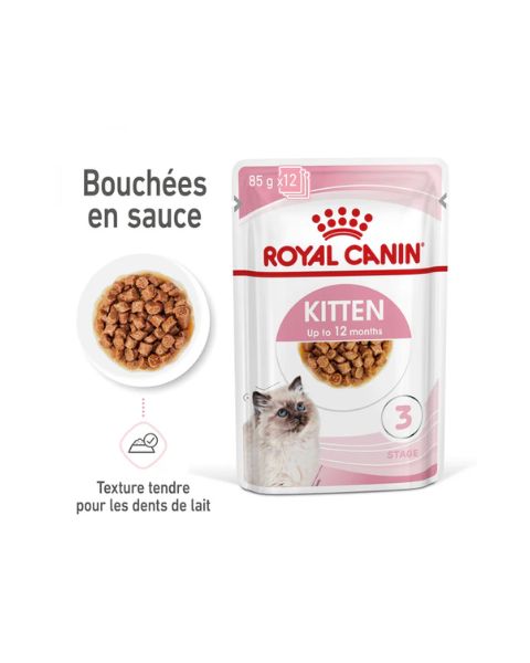 Royal Canin Kitten - Sauce pour chaton