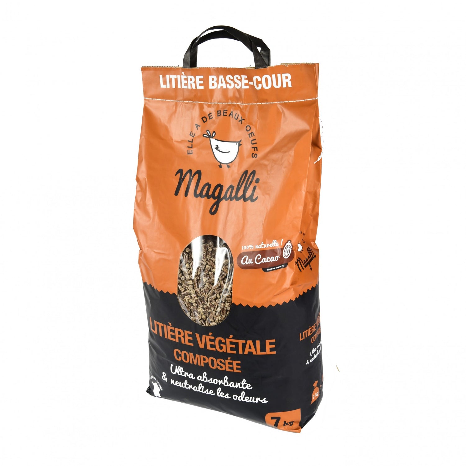 Litière végétale composée