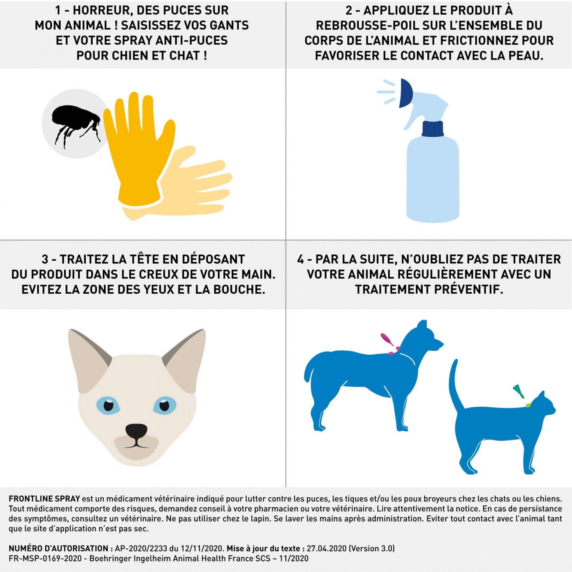 Frontline Spray chien et chat