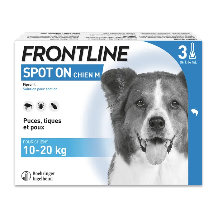 Frontline Spot-on antiparasitaire chien