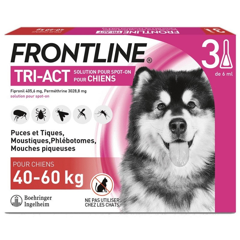 Frontline Tri-act chien