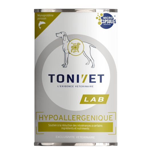 Tonivet Hypoallergénique Saumon Pâtée Pour Chien