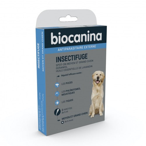 Pipettes Insectifuge naturel Chien