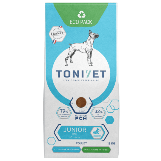Tonivet Junior Maxi Croquette Pour Chiot