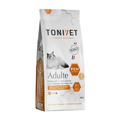Tonivet Chat Adulte Sterilisé Poulet