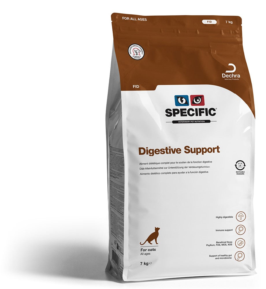 Specific FID – Alimentation pour le soutien digestif des chats, sac de 7 kg