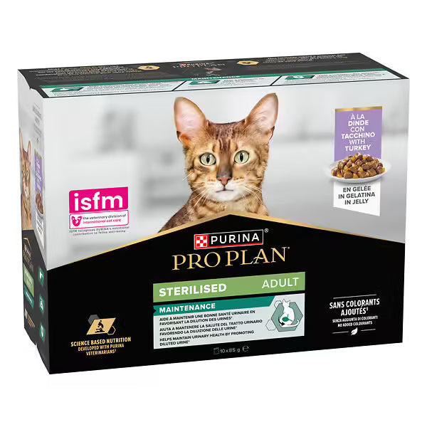 Pro Plan Nutrisavour Sterilised en sauce - pâtée chat
