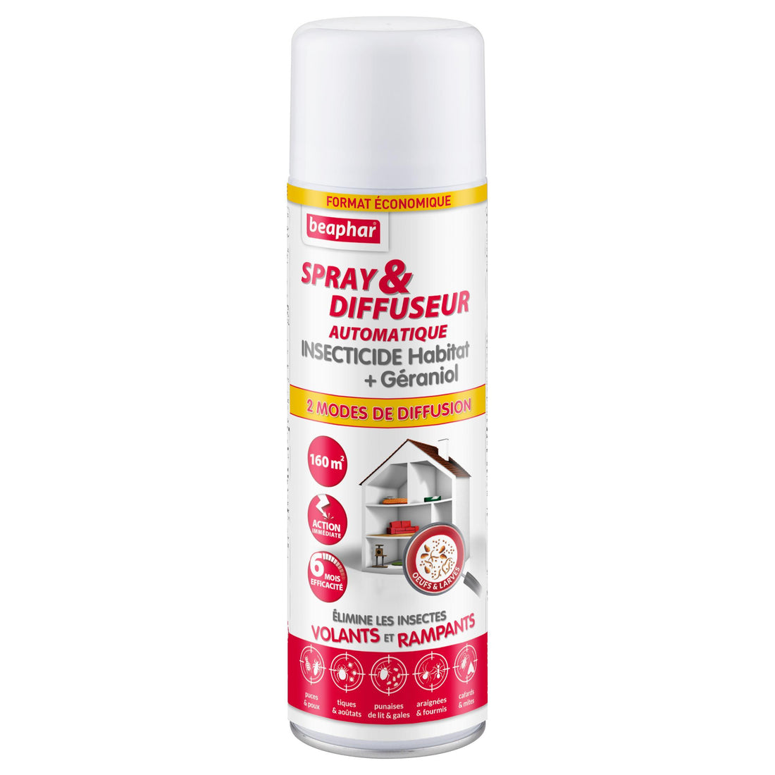 Spray &amp; Diffuseur automatique insecticide habitat