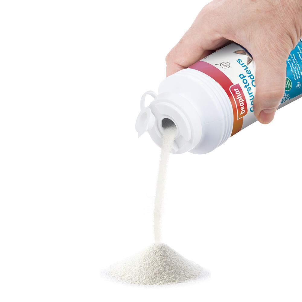 Stop aux odeurs, pour litière