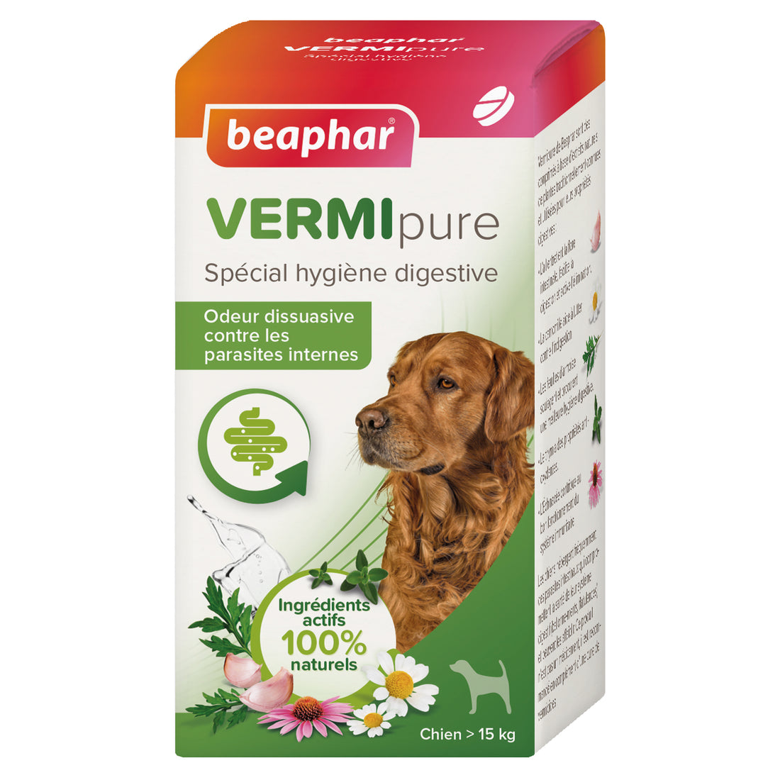Vermipure comprimés Purge - Grand chien