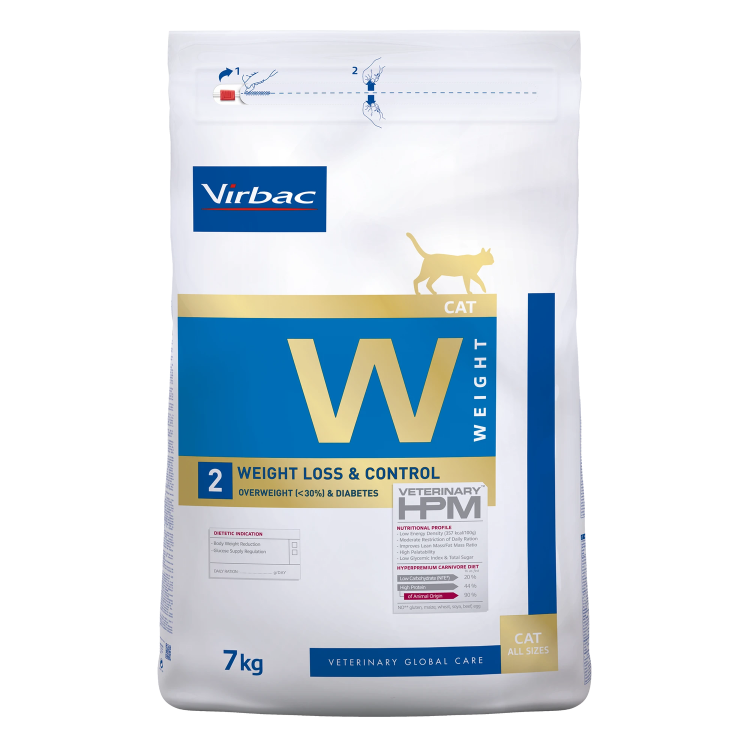 VIRBAC VETERINARY HPM Diététique Weight Loss &amp; Control