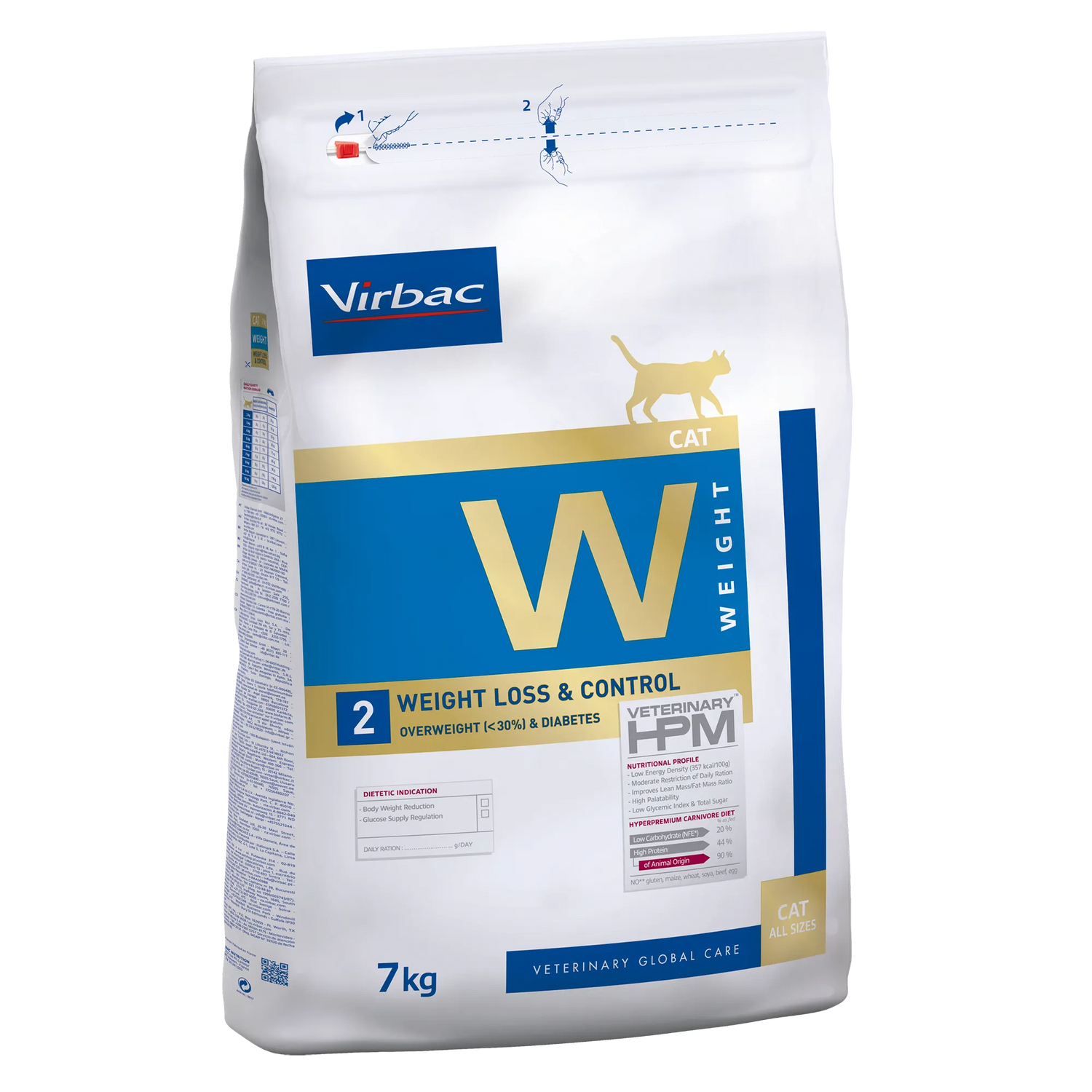 VIRBAC VETERINARY HPM Diététique Weight Loss &amp; Control
