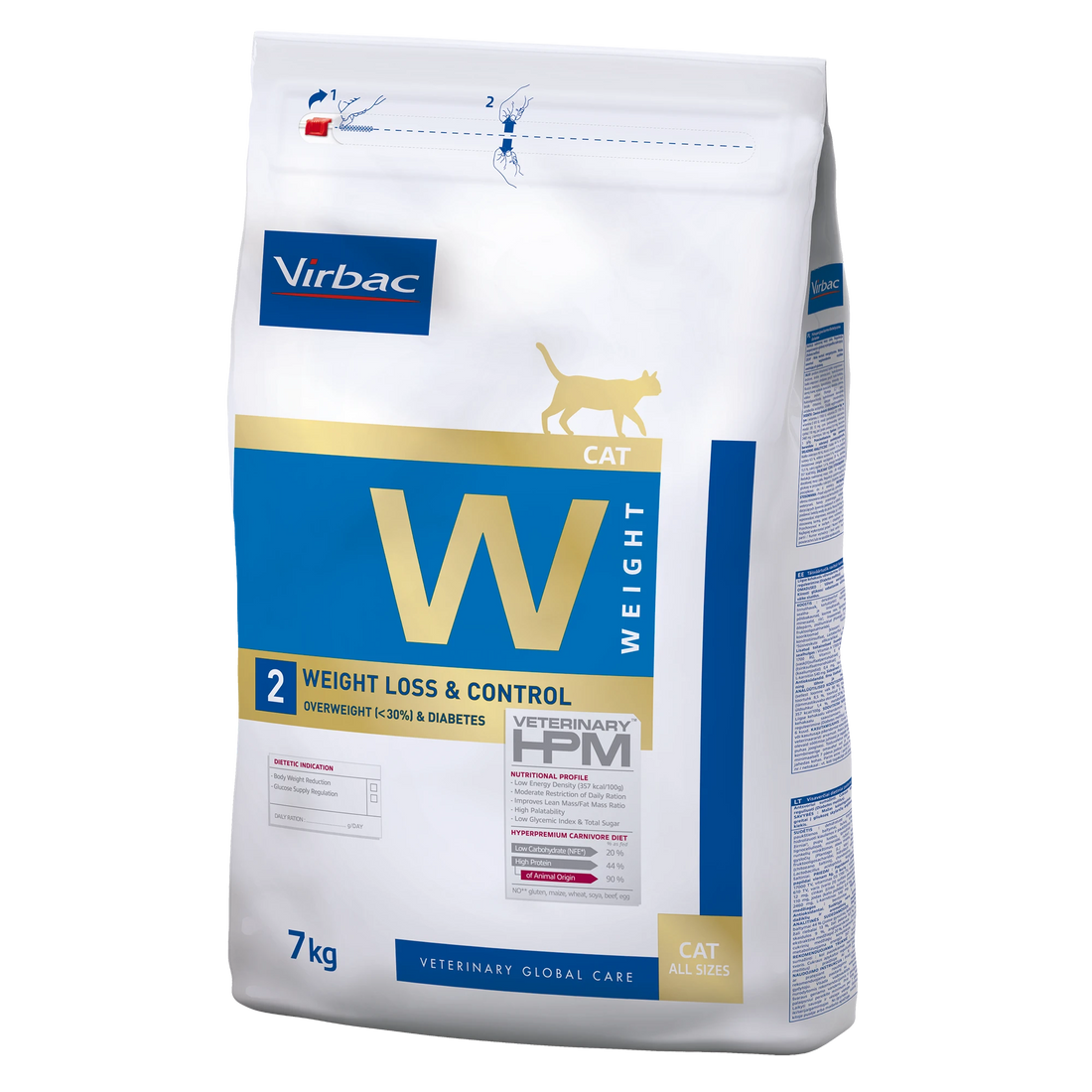 VIRBAC VETERINARY HPM Diététique Weight Loss &amp; Control