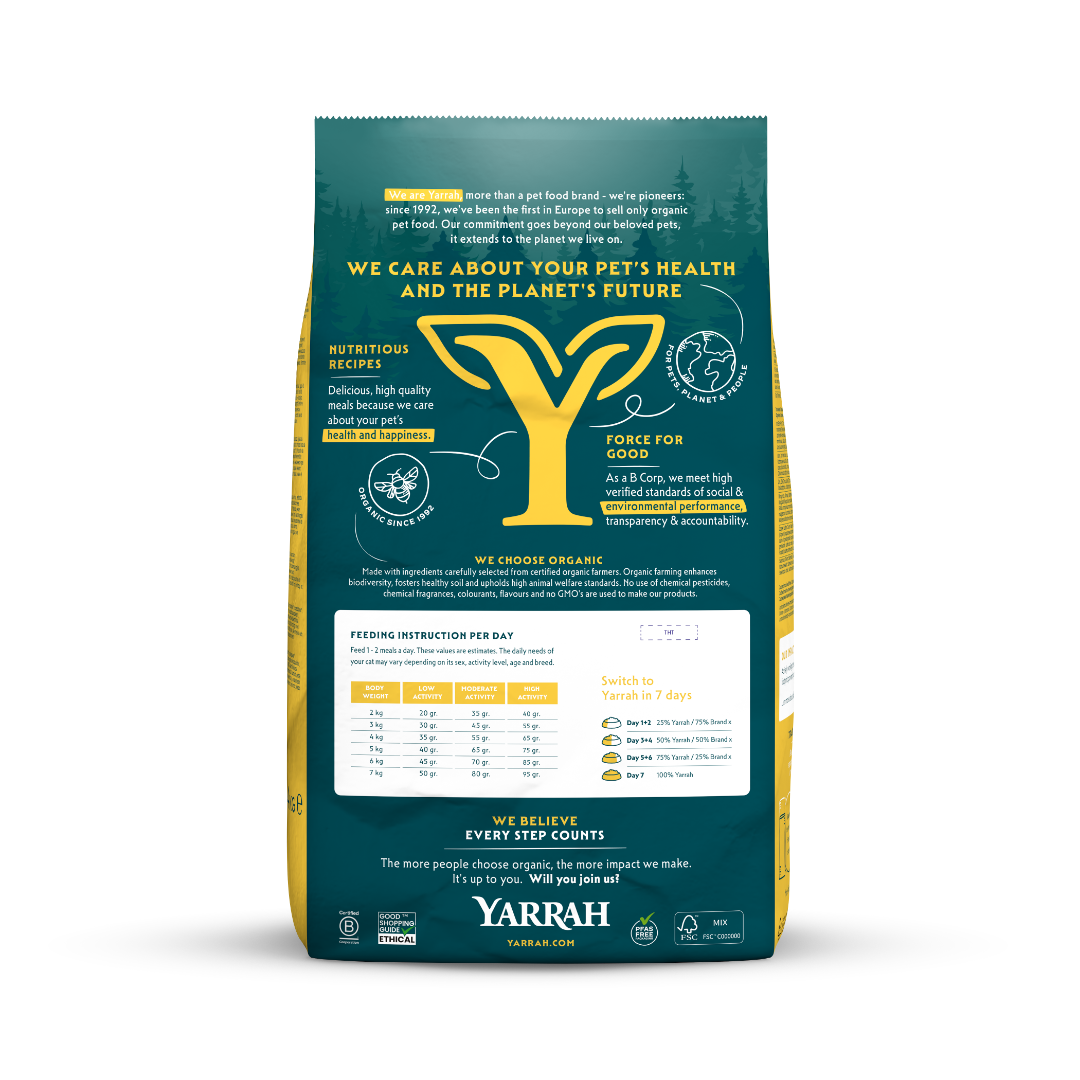 Yarrah bio - croquettes chat