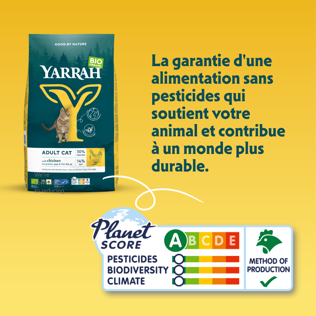 Yarrah bio - croquettes chat