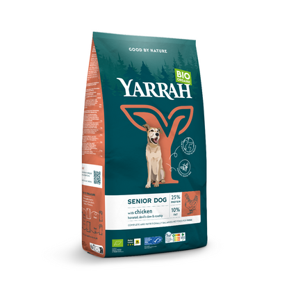Yarrah croquettes bio pour chien senior