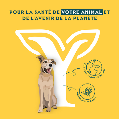 Yarrah croquettes bio pour chien senior