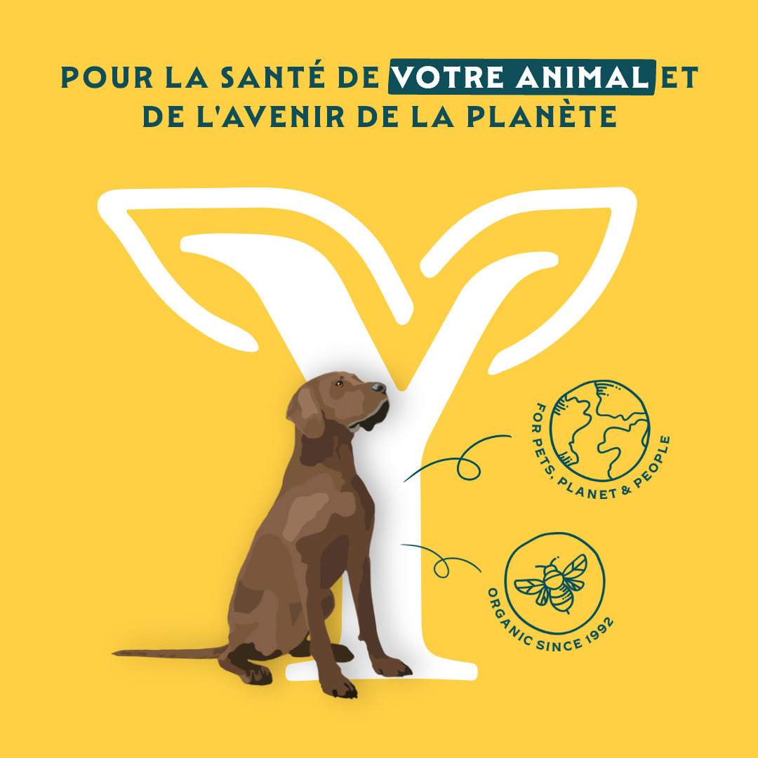 Yarrah croquettes bio pour chien sensible
