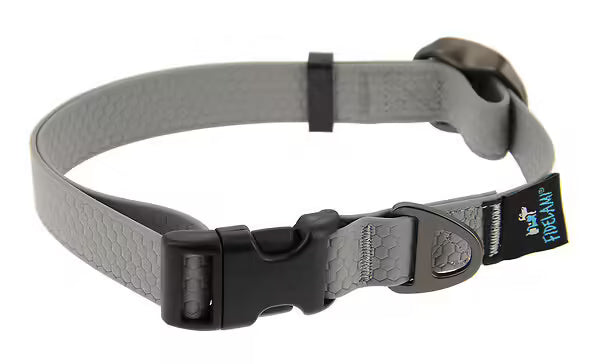 Collier premium gris chien