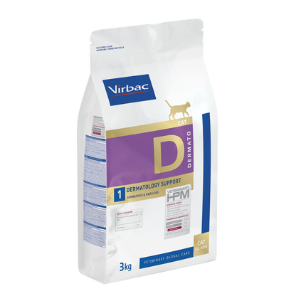 VIRBAC VETERINARY HPM Diététique Dermatology support Chat