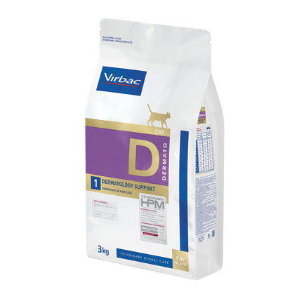 VIRBAC VETERINARY HPM Diététique Dermatology support Chat