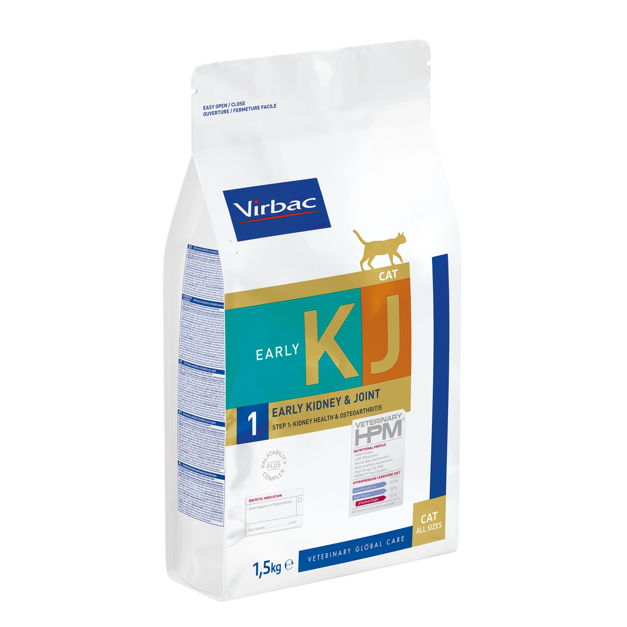 VIRBAC VETERINARY HPM Diététique Early Kidney Joint