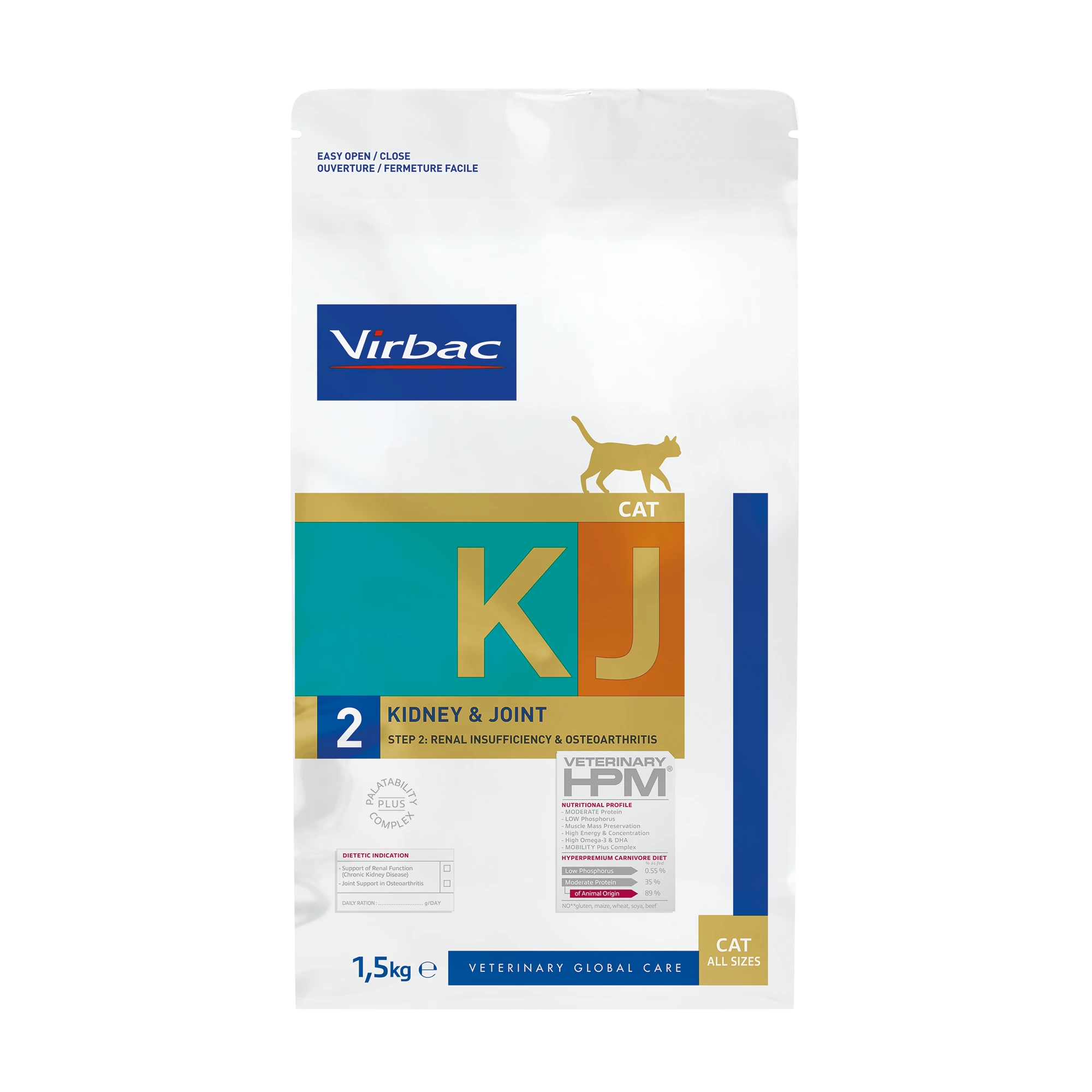 VIRBAC VETERINARY HPM Diététique Kidney Joint