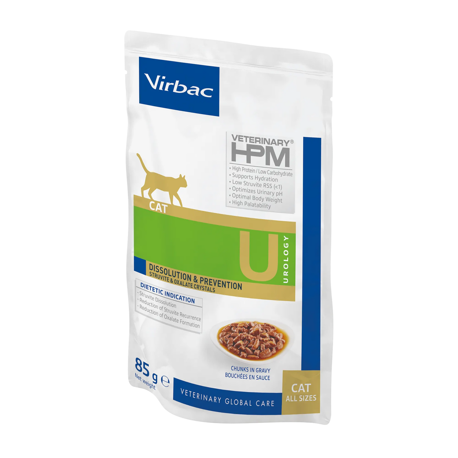 VIRBAC VETERINARY HPM Diététique Urology Dissolution &amp; Prévention Sachets Repas