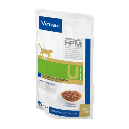 VIRBAC VETERINARY HPM Diététique Urology Dissolution &amp; Prévention Sachets Repas