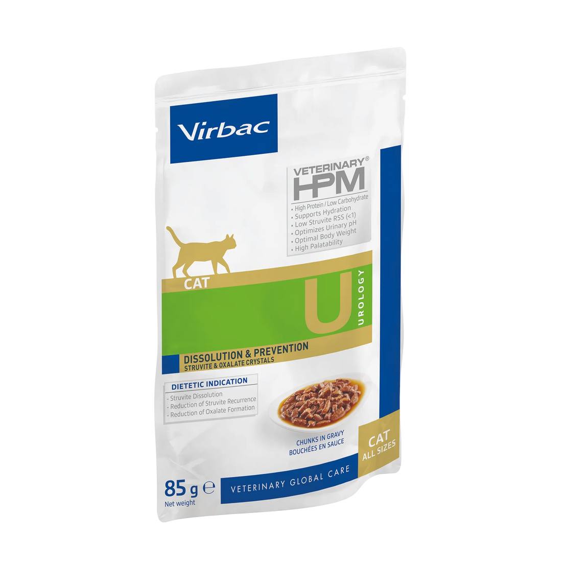 VIRBAC VETERINARY HPM Diététique Urology Dissolution &amp; Prévention Sachets Repas