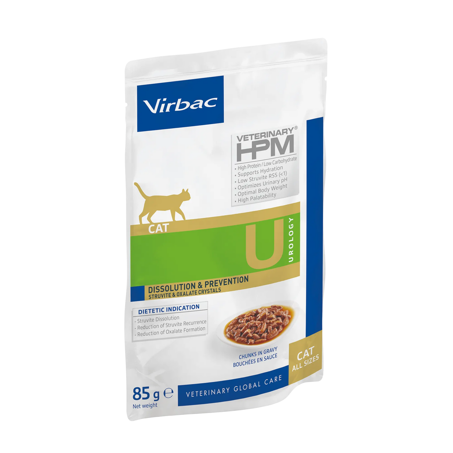 VIRBAC VETERINARY HPM Diététique Urology Dissolution &amp; Prévention Sachets Repas