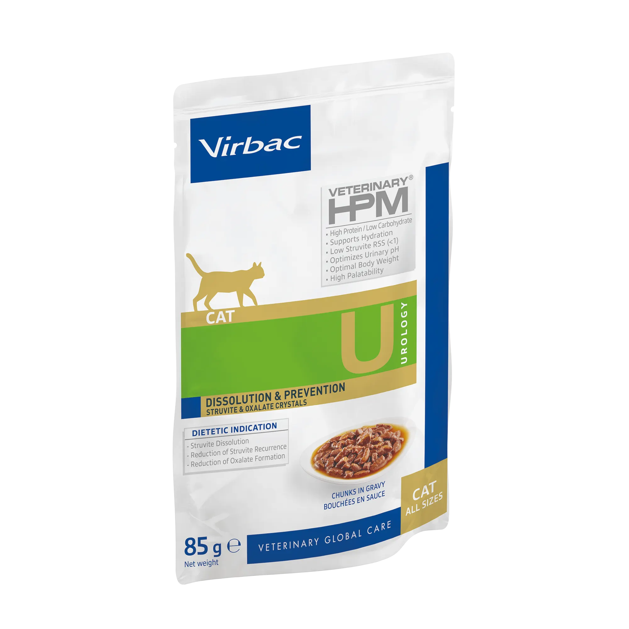 VIRBAC VETERINARY HPM Diététique Urology Dissolution &amp; Prévention Sachets Repas
