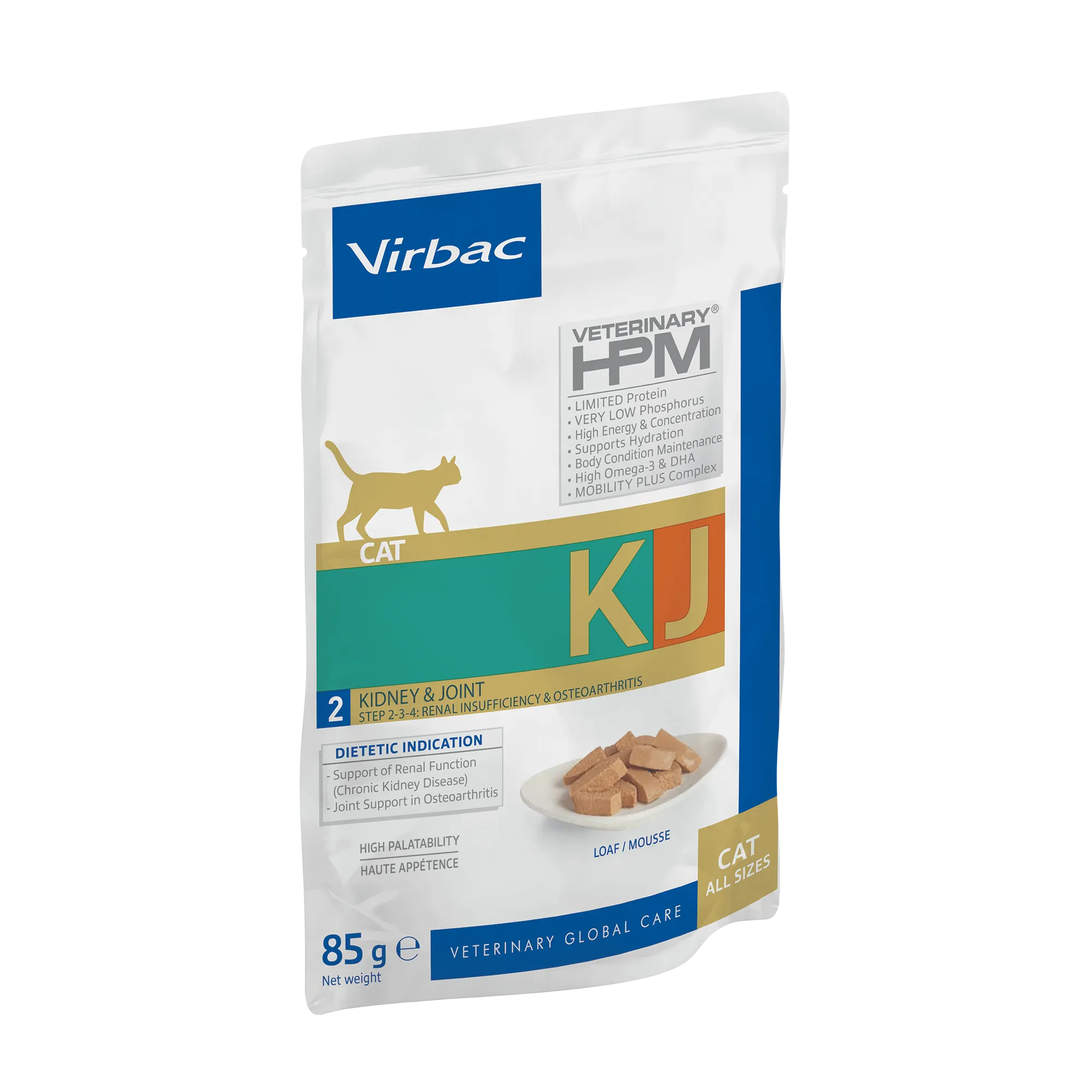 VIRBAC VETERINARY HPM Diététique Kidney Joint Mousse Boîte