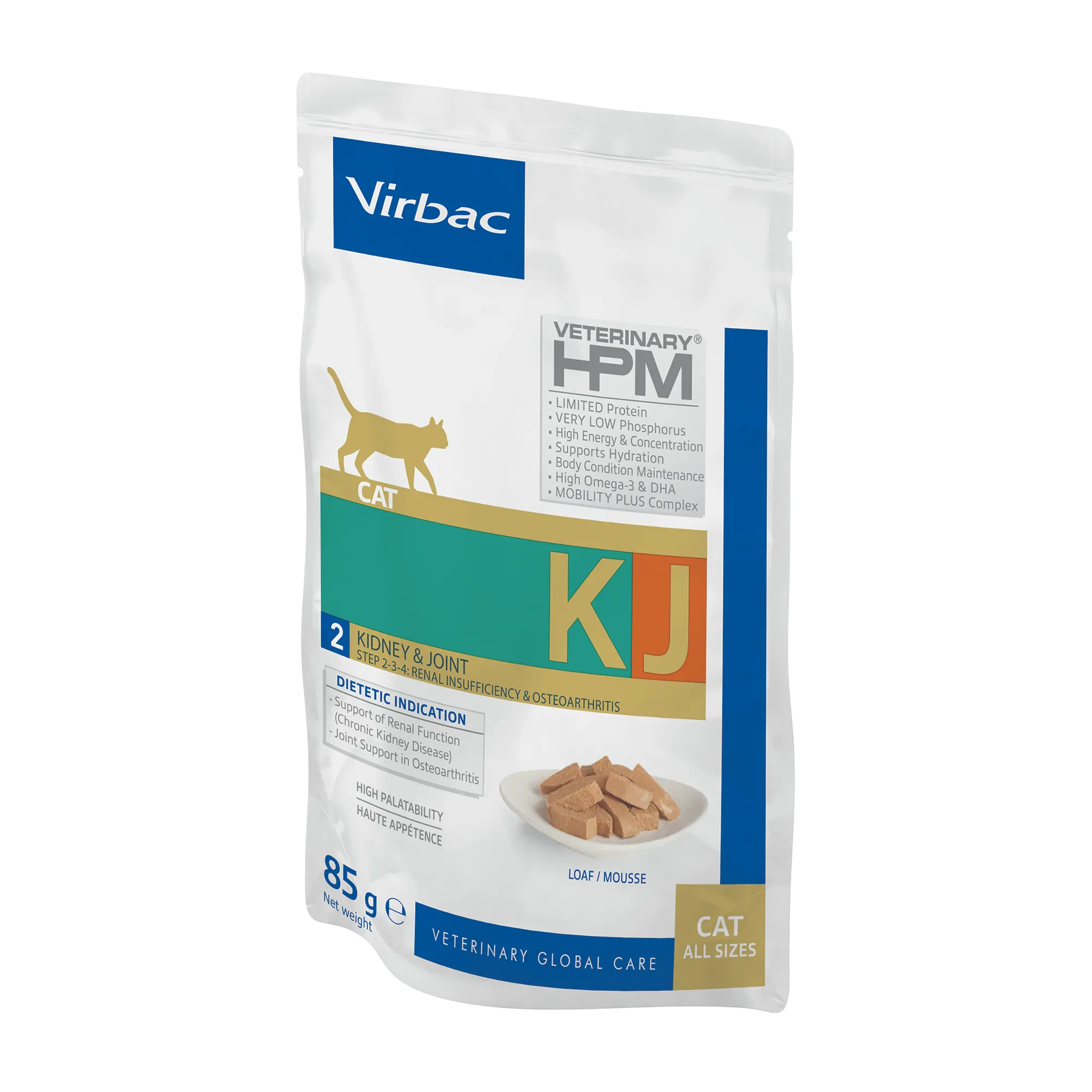 VIRBAC VETERINARY HPM Diététique Kidney Joint Mousse Boîte