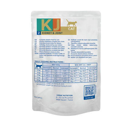 VIRBAC VETERINARY HPM Diététique Early Kidney Joint Sachet Repas