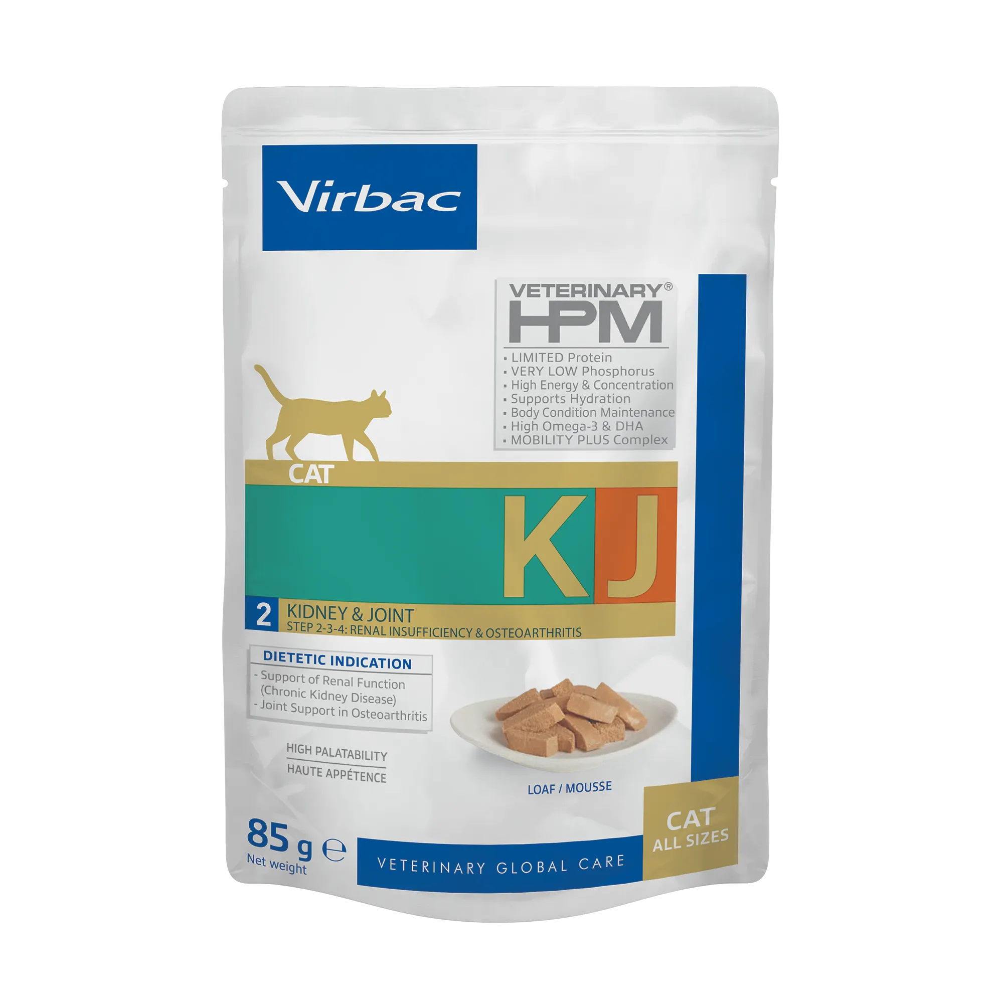 VIRBAC VETERINARY HPM Diététique Early Kidney Joint Sachet Repas