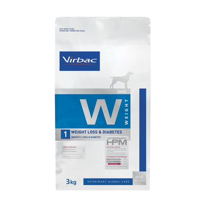 VIRBAC VETERINARY HPM Diététique Weight Loss &amp; Diabetes Chien