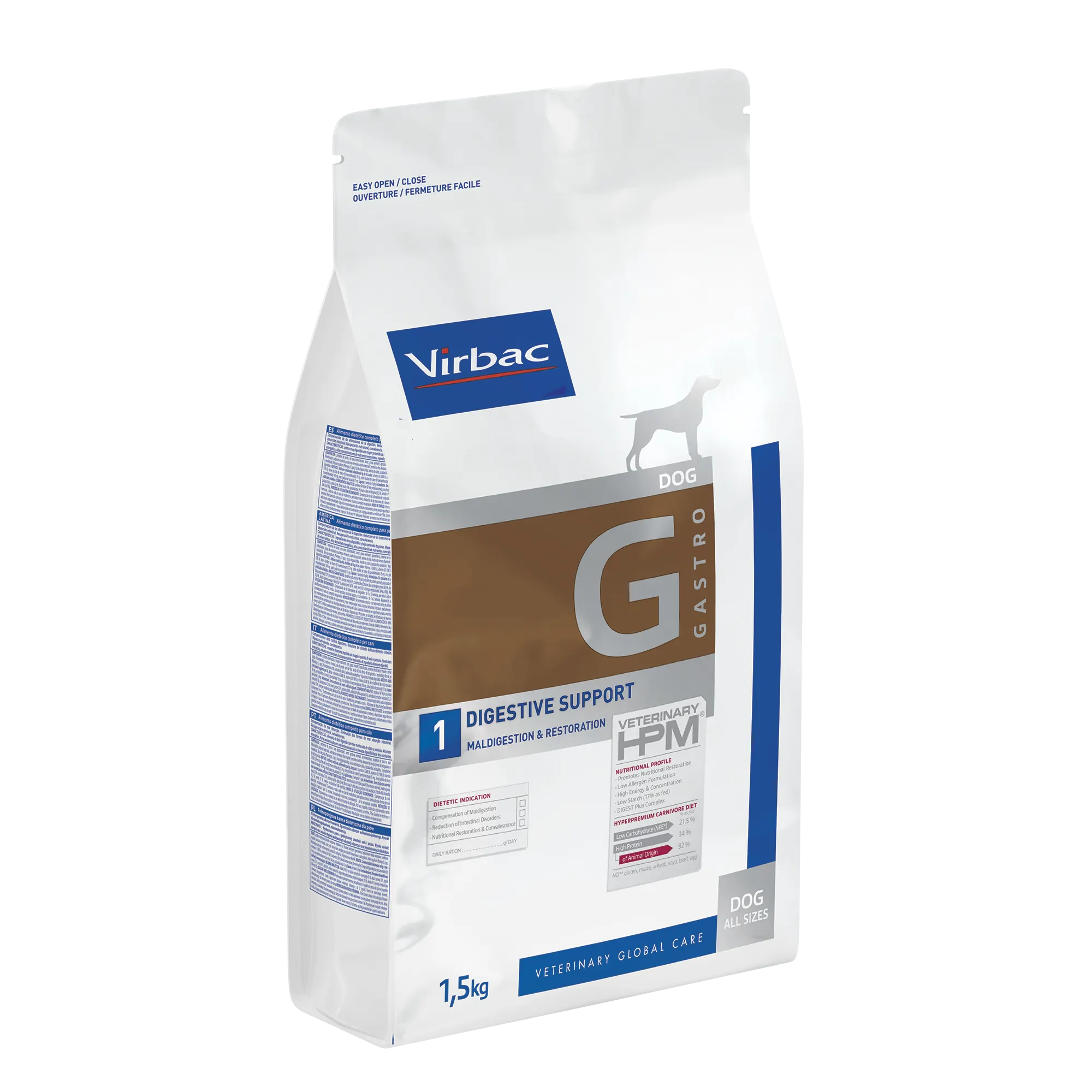VIRBAC VETERINARY HPM Diététique Gastro Digestive Support