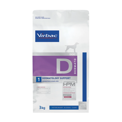 VIRBAC VETERINARY HPM Diététique Dermatology support