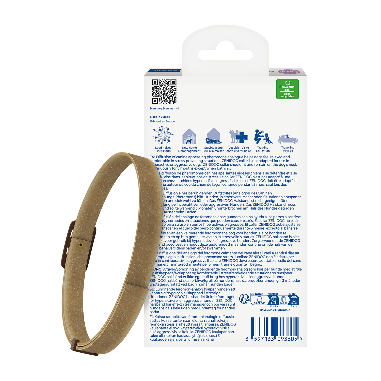 Zenidog collier pour chien