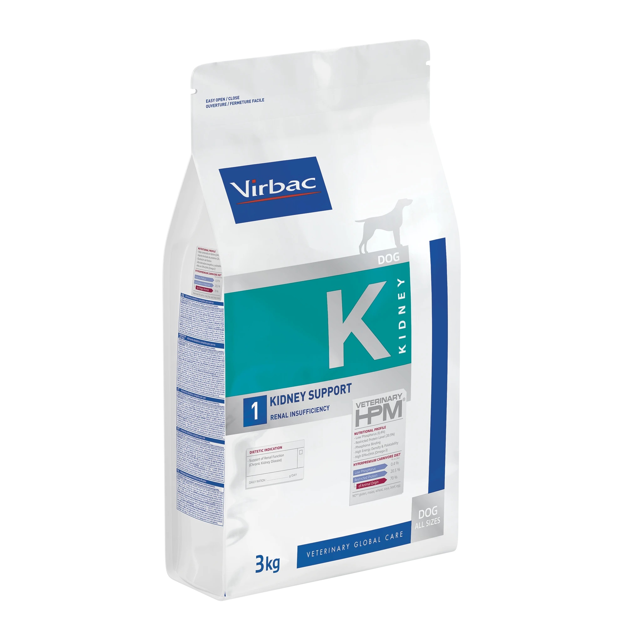 VIRBAC VETERINARY HPM Diététique Kidney Support