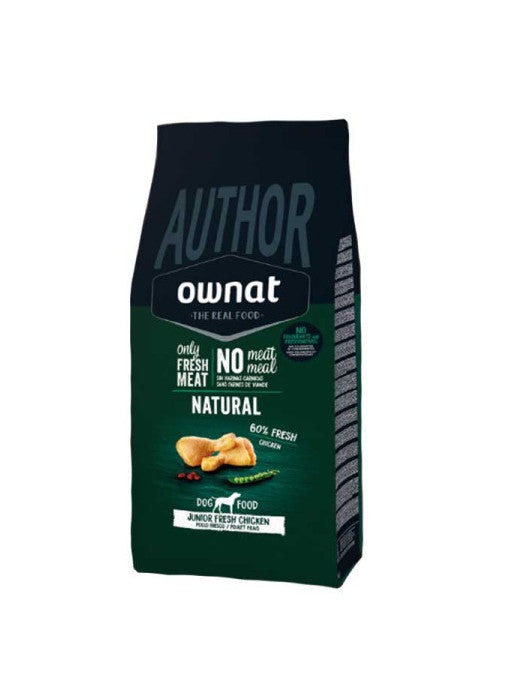 Ownat Author Junior Fresh Poulet croquettes pour chien