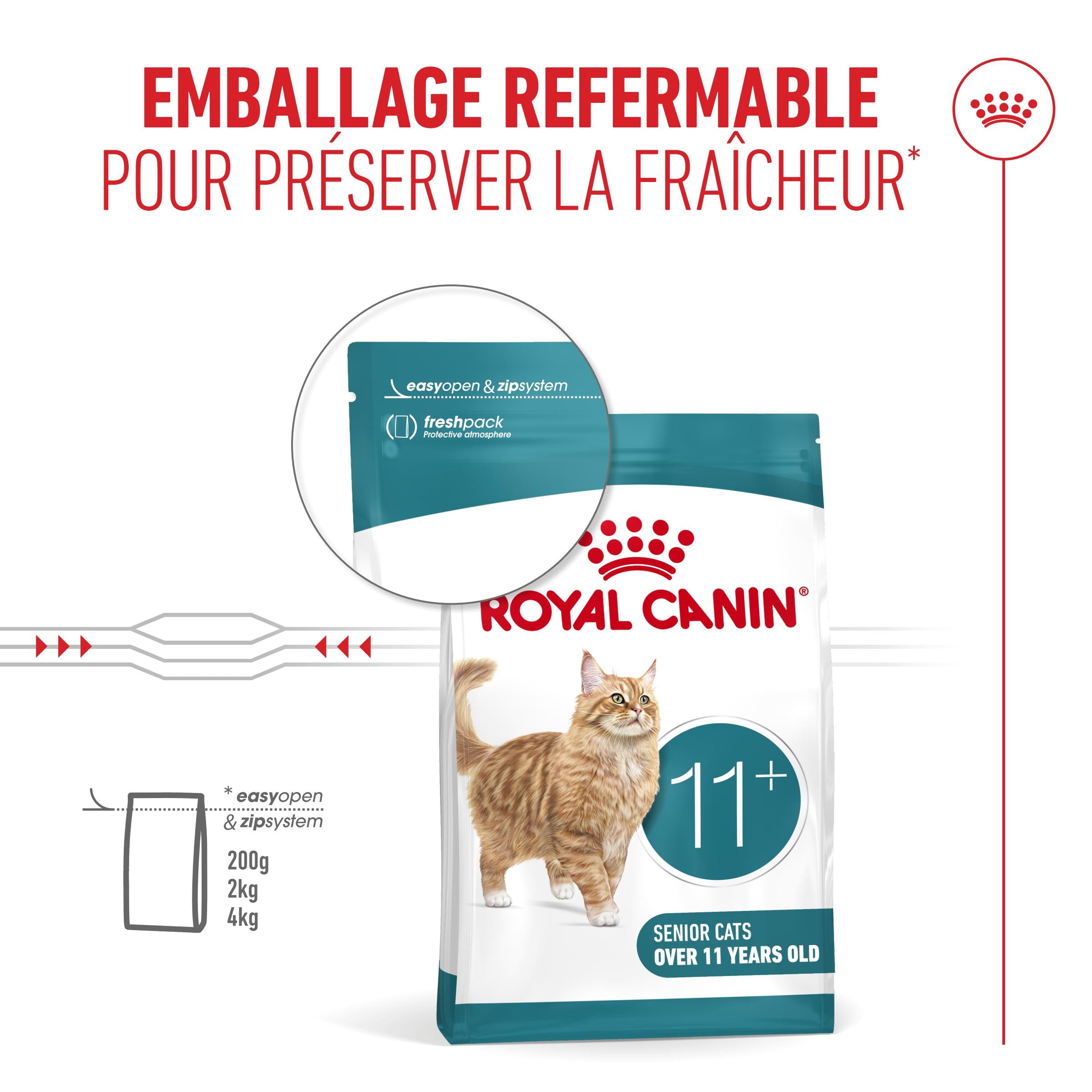 Royal Canin Ageing 11+ - Croquettes pour chat