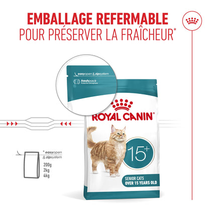 Royal Canin Ageing 15+ - Croquettes pour chat