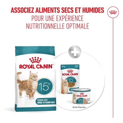 Royal Canin Ageing 15+ - Croquettes pour chat